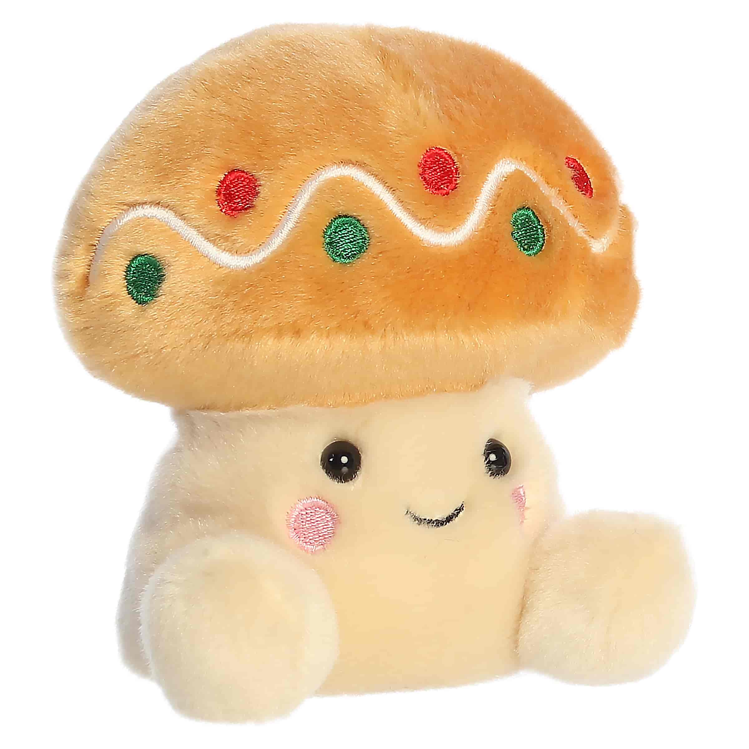 Aurora® - Palm Pals™ - 4" Ginger Cookie Mushroom™