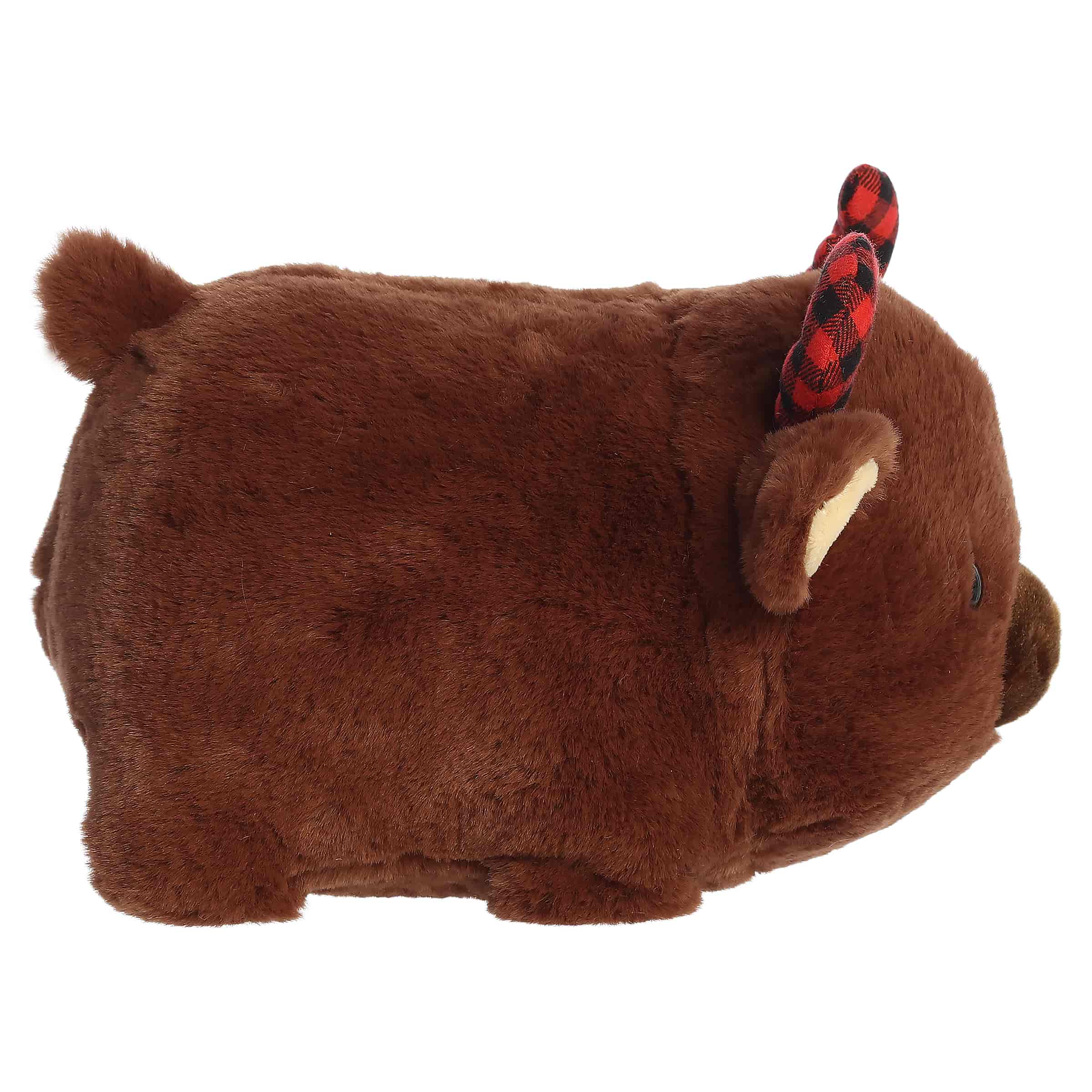 Aurora® - Spudsters™ - 10.5" Mitten Plaid Moose™