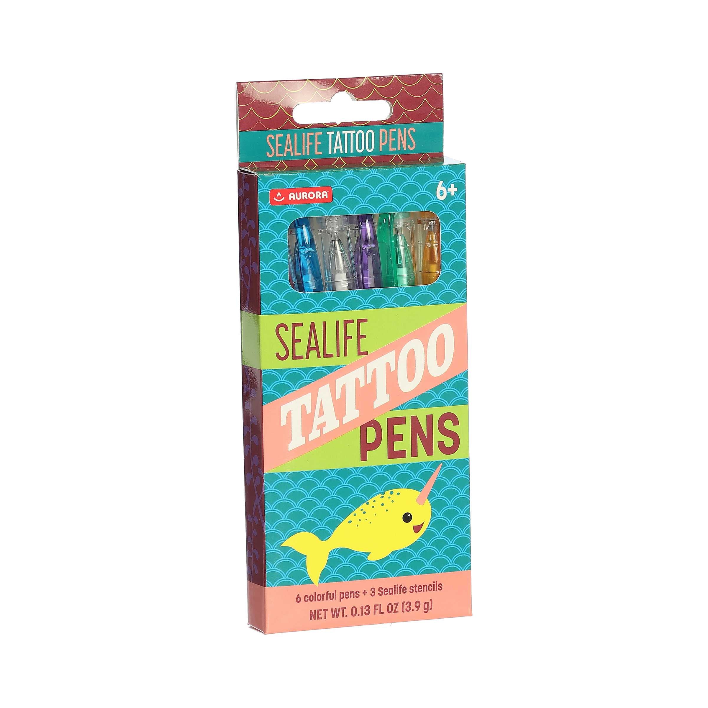 Aurora® Toys - Sealife Tattoo Pens