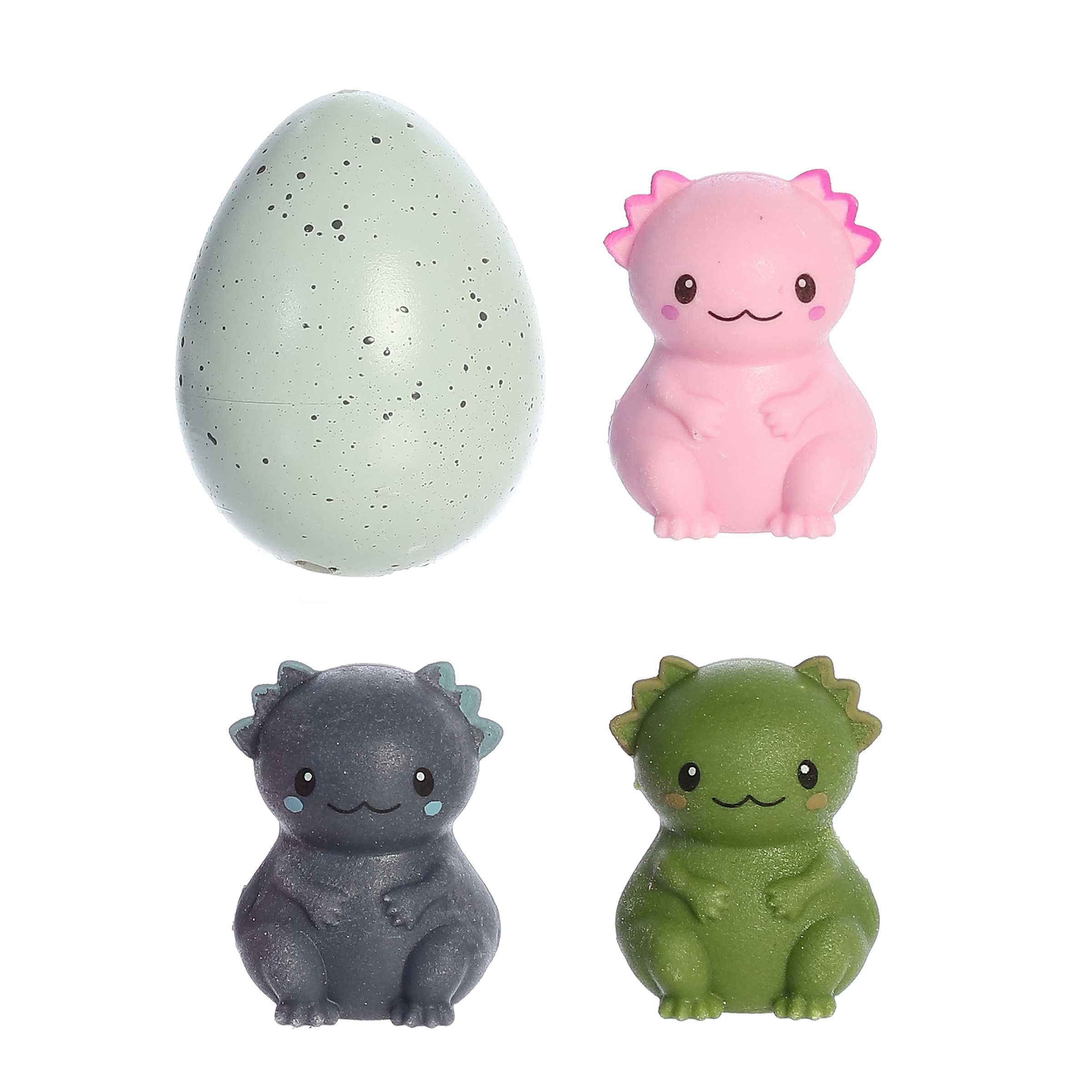 Grow Axolotl toy by Aurora, simulates growth in water from an egg, educational.