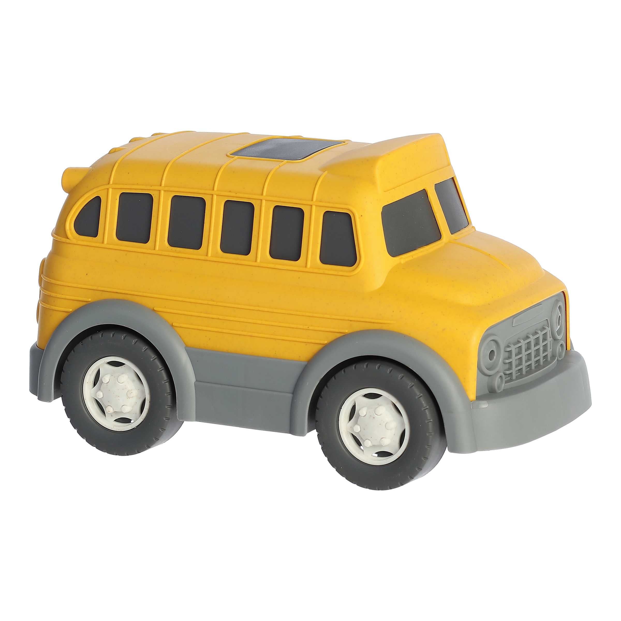 Wheatley School Bus by Aurora, made from wheat straw bio-plastic.