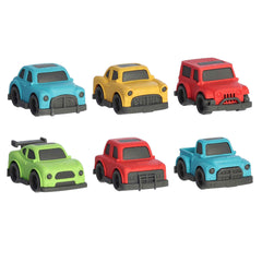 Assortment of Small Cars and Trucks from Wheatley by Aurora Toys, crafted from eco-friendly wheat straw material!