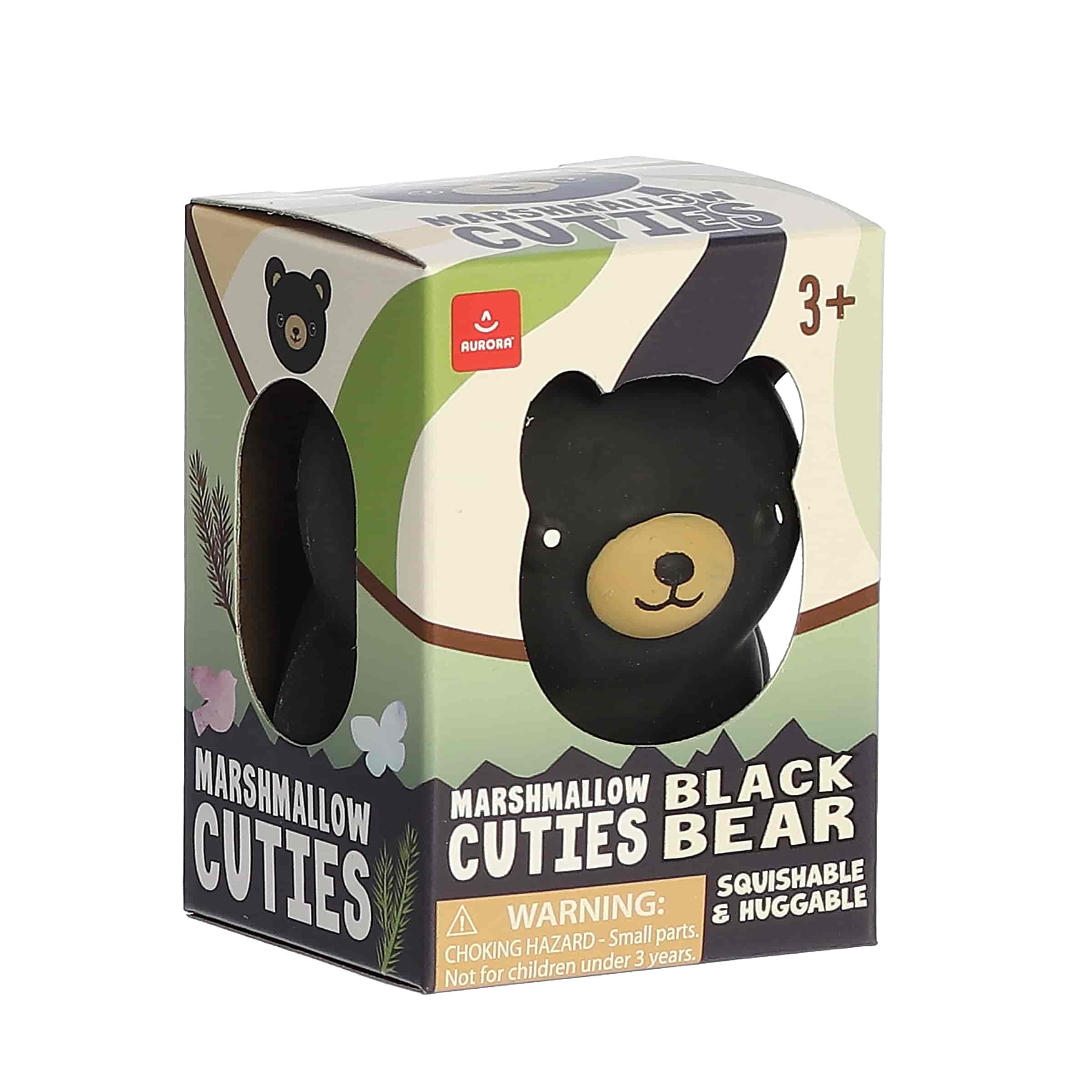 Aurora® Toys - Aurora® Toys - 3" Marshmallow Cuties Black Bear