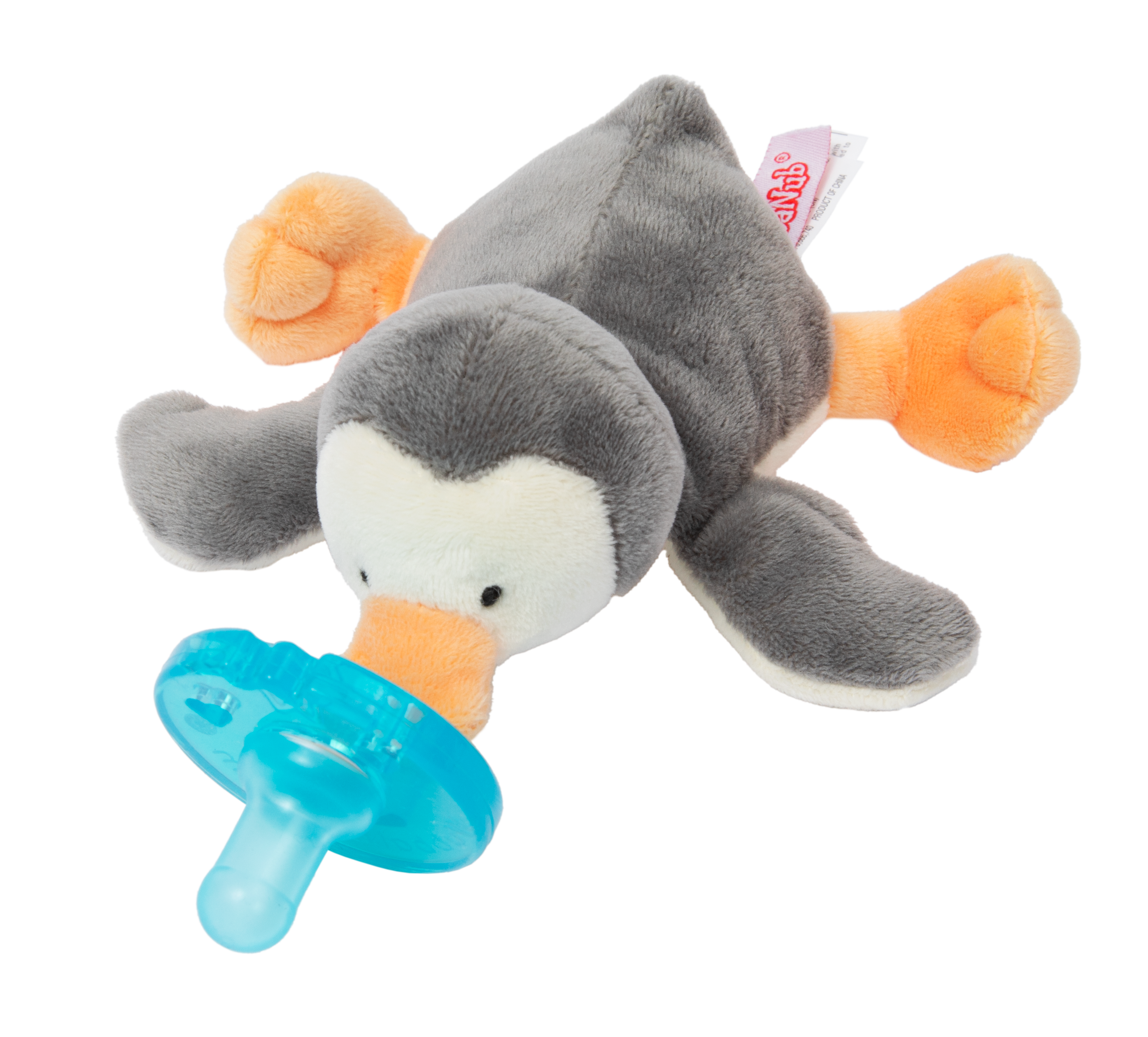 WubbaNub® - Grey Penguin