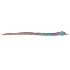 Aurora® - Serpiente - Serpiente teñida de colores de 50"