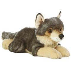 23.01.08.1 plush little wolf wolf Auzou 28cm girl