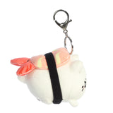 Aurora® - Tasty Peach® - Llavero Meowchi de sushi de camarones de 3.5"