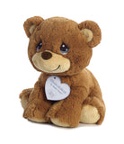 Aurora® - Precious Moments™ - 8.5" Charlie Bear - Small (Brown Bear)