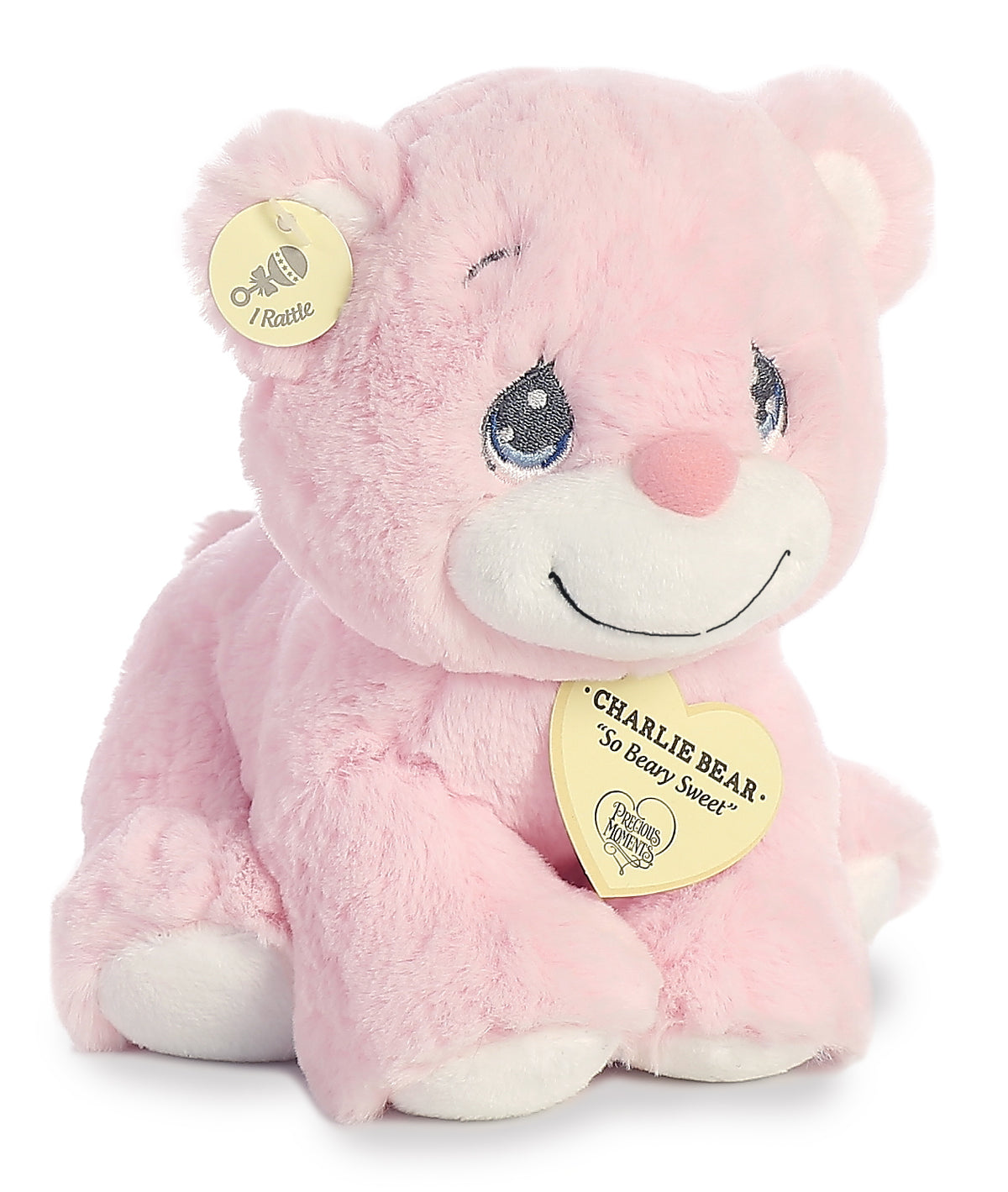 Aurora® - Precious Moments™ - 8.5" Charlie Bear Rosa