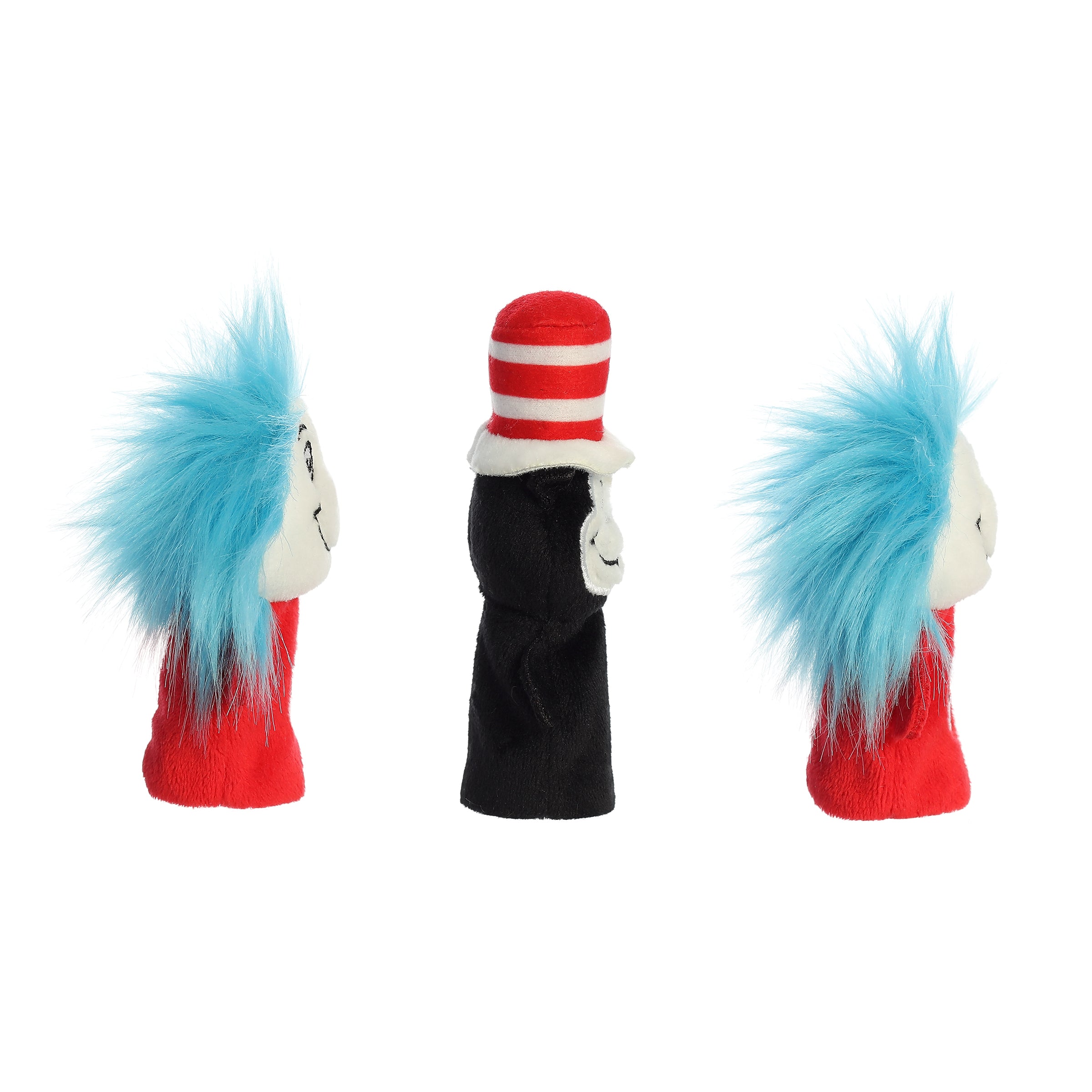 Aurora® - Dr. Seuss™ - 3" Dr. Seuss Finger Puppet Set