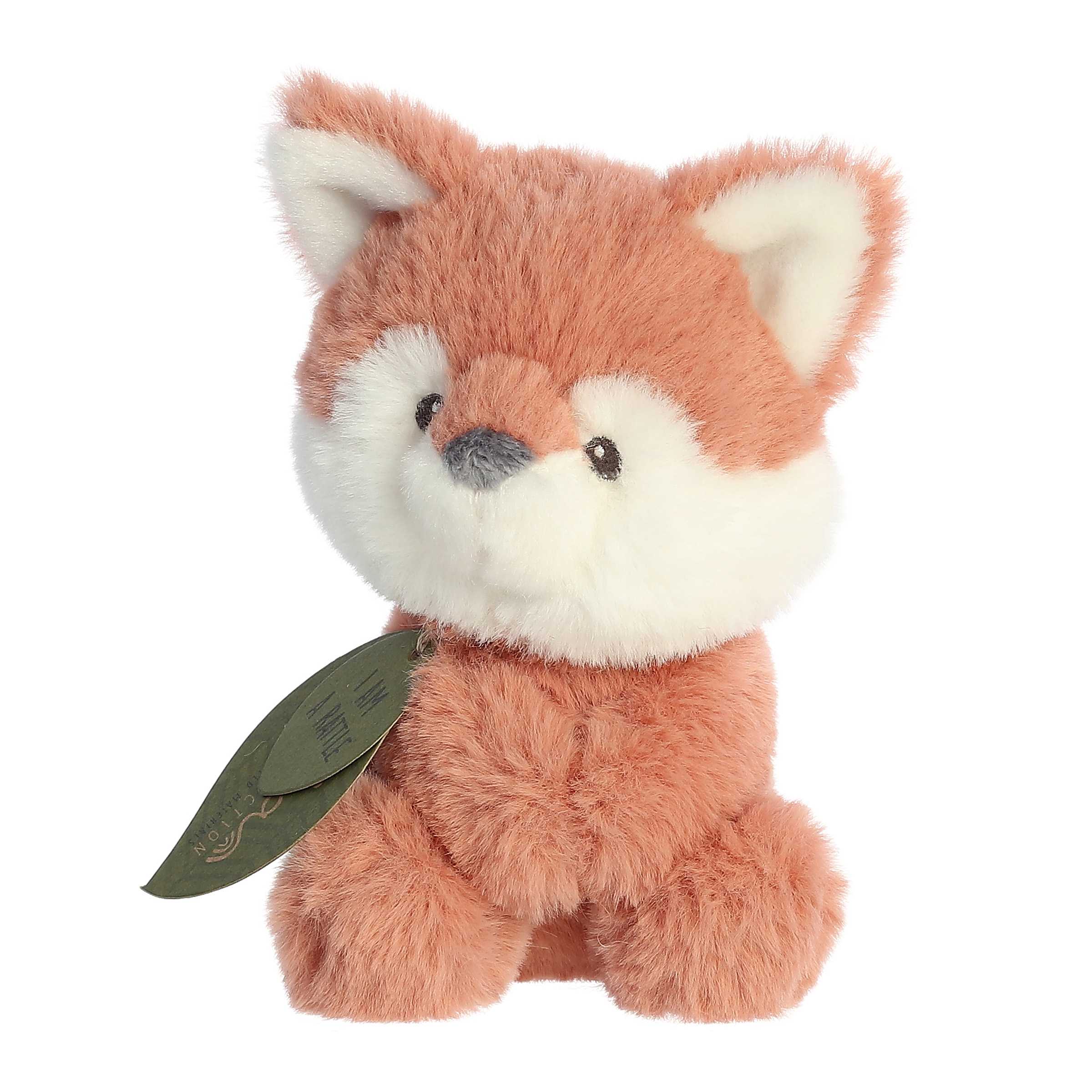 ebba - Fox Kit Rattle - Baby Plush Toys – Aurora®