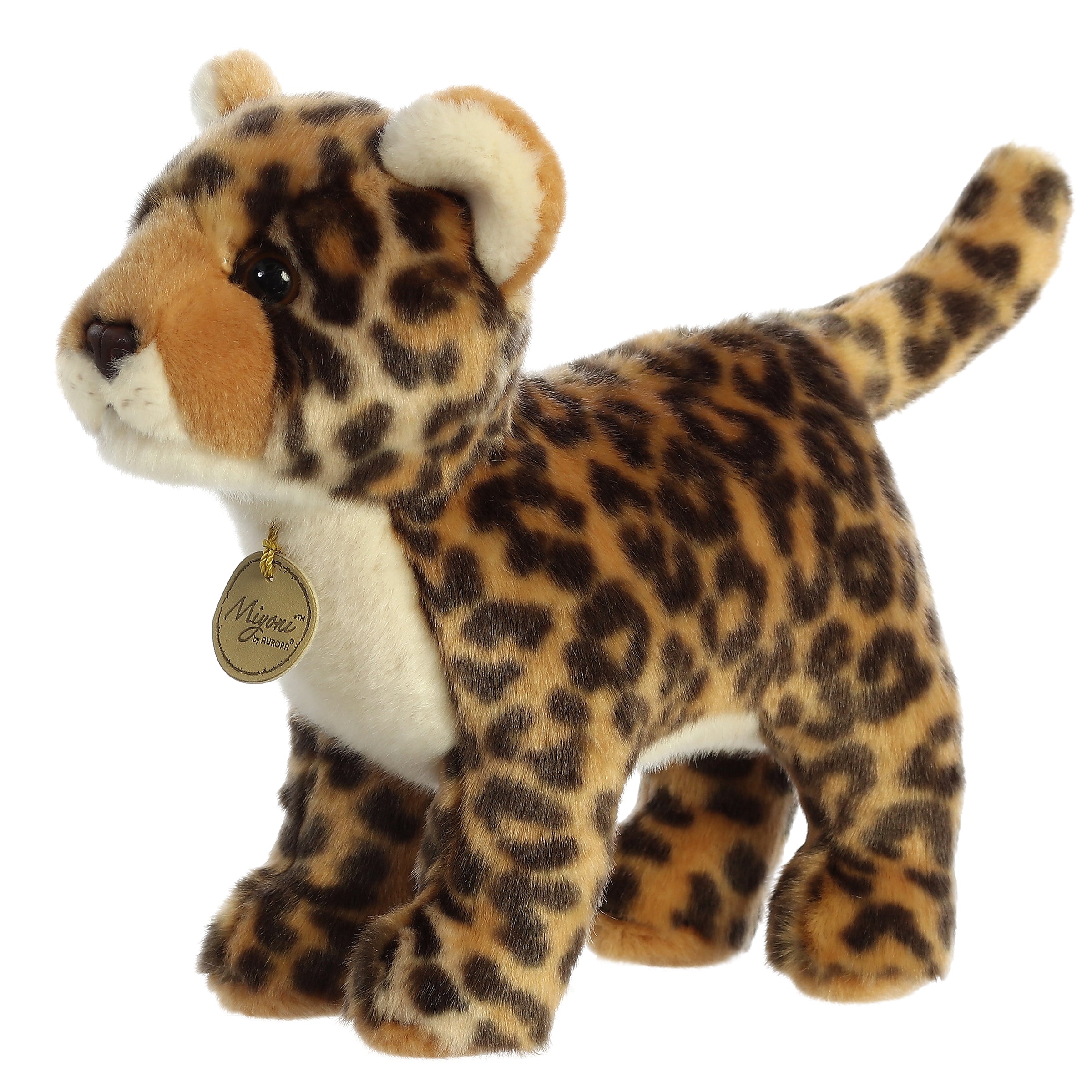 Jaguar Plush Stuffed Animal Toy Miyoni by Aurora