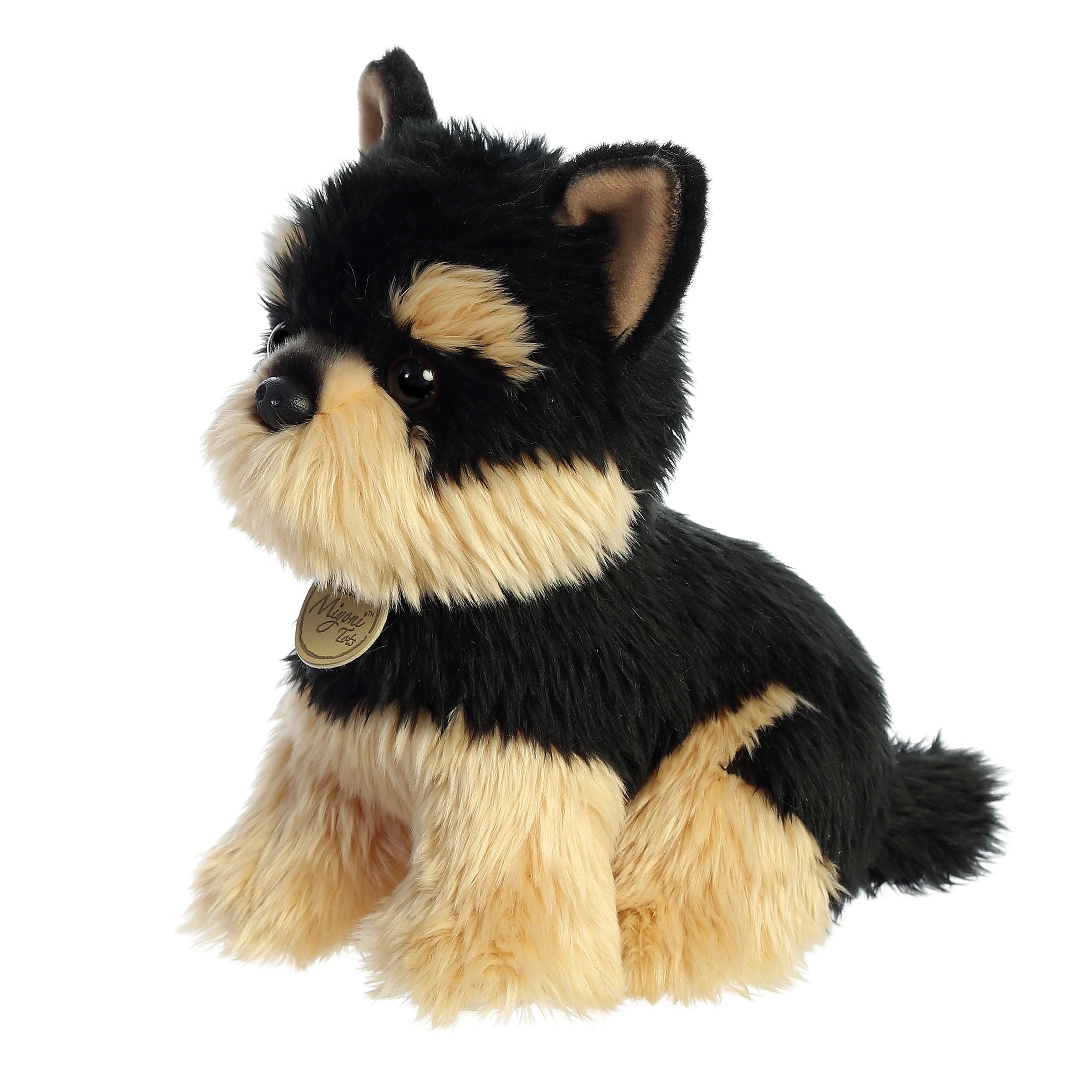 Lifelike Yorkshire Terrier Plush Toys Simulation Stuffed Animal