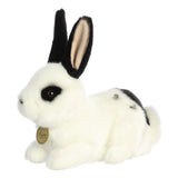 Aurora® - Miyoni® - 11" Black And White Rex Rabbit