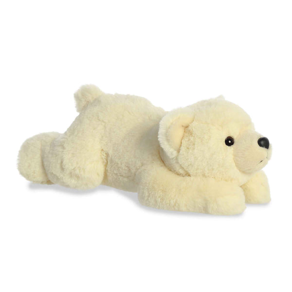Aurora World 8 Mini Flopsie Plush Polar Bear - Sawesome Toys