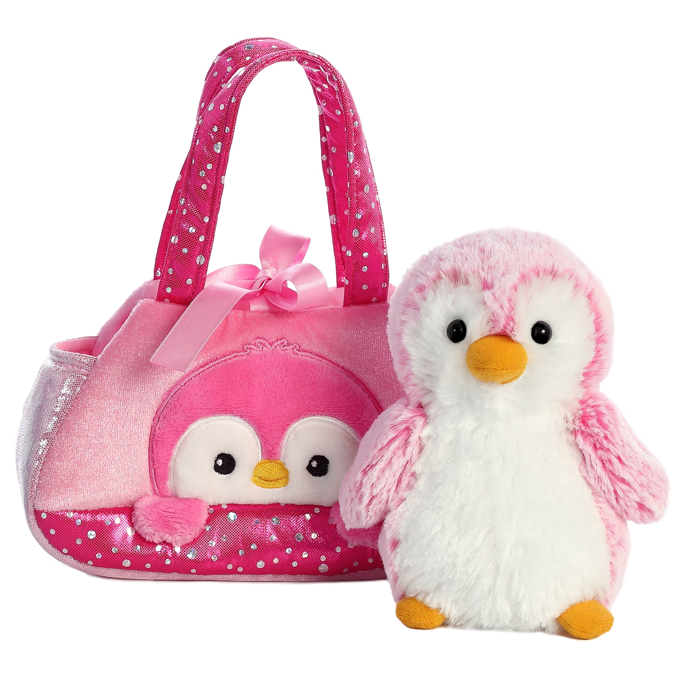 Aurora® - Fancy Pals™ - 7" PomPom Penguin - Pink