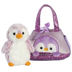 Aurora® - Fancy Pals™ - Pingüino con pompón de 7" - Púrpura