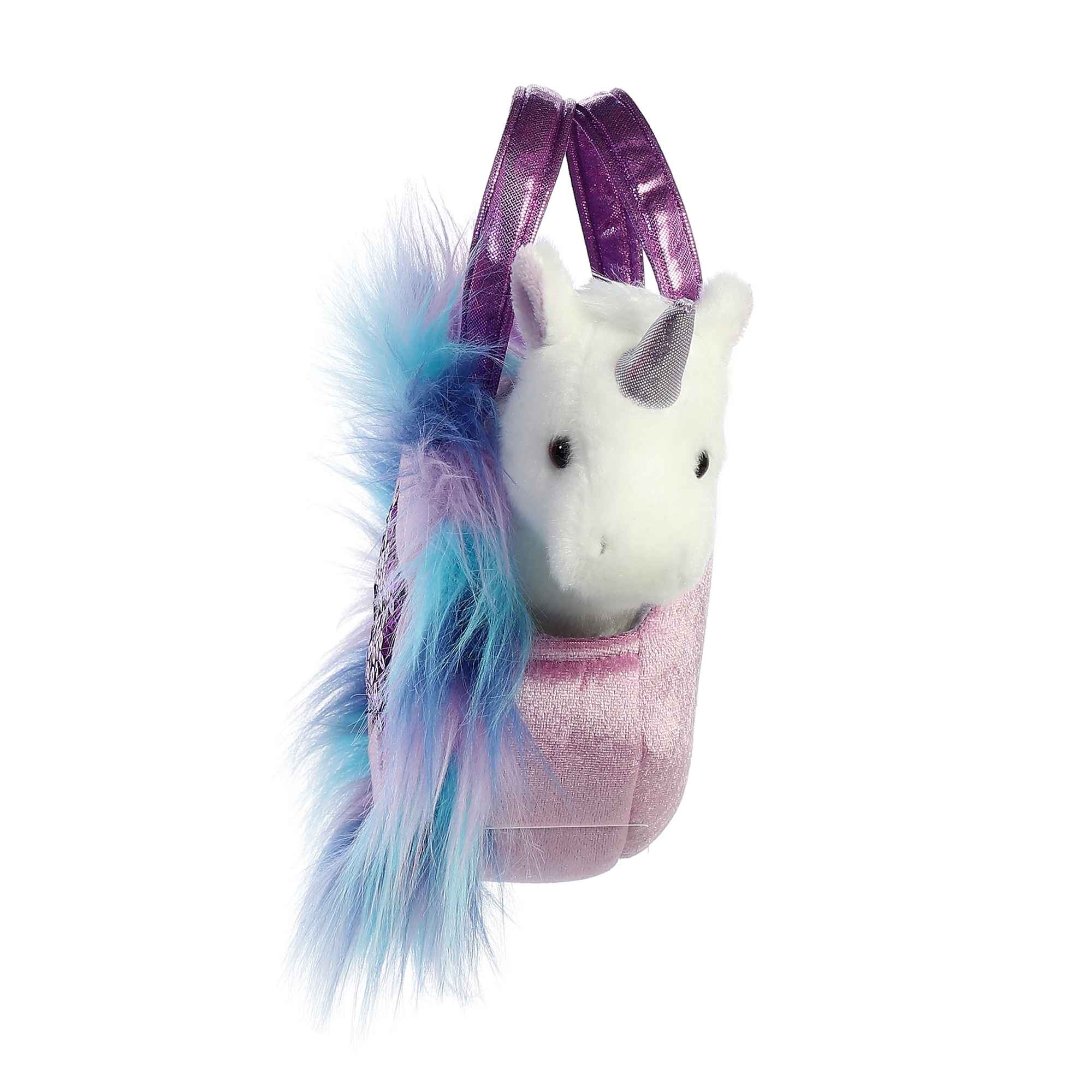Aurora® - Fancy Pals™ - 5.5" Sparkle Heart Purple™ Unicorn