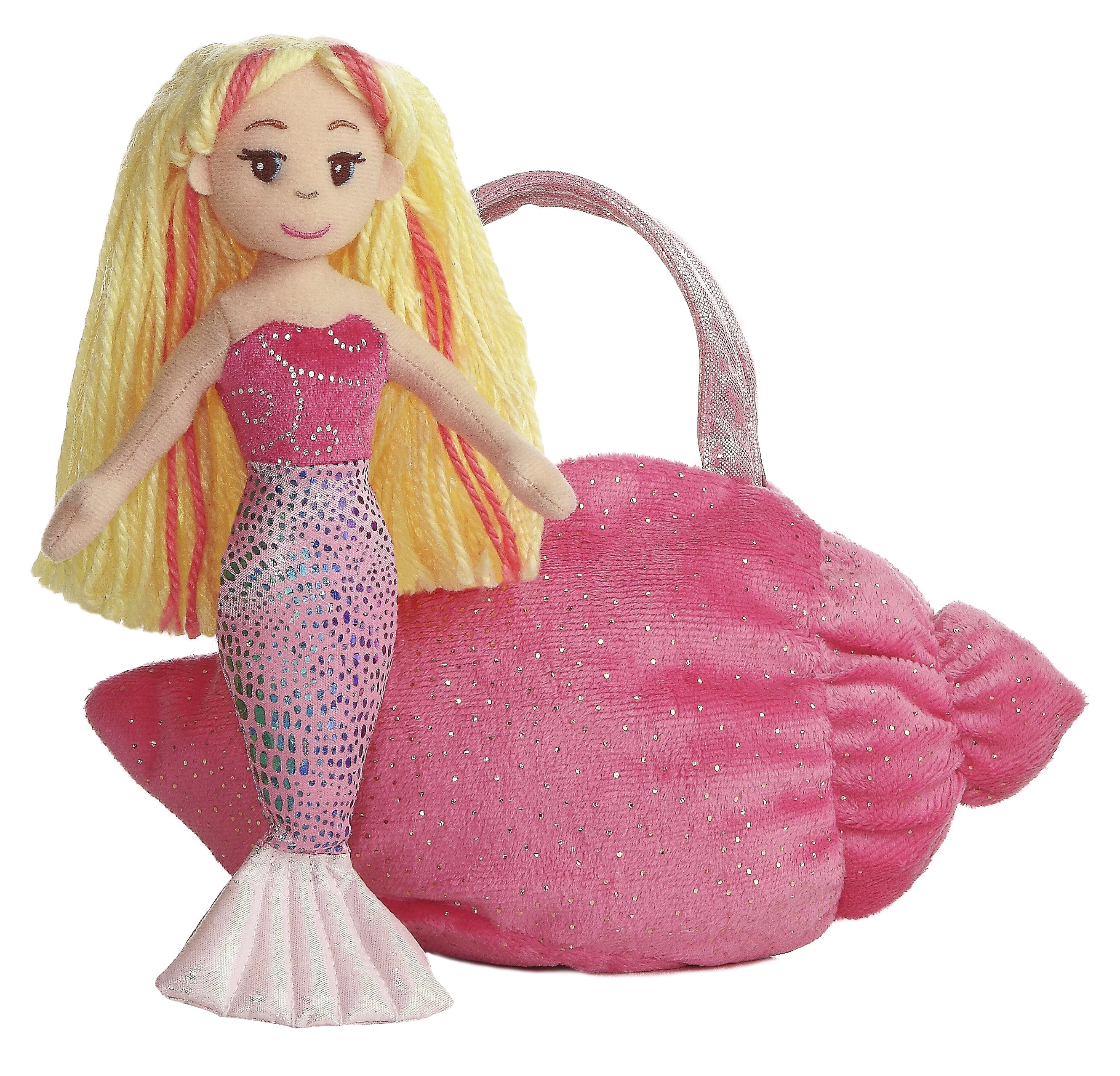 Aurora® - Sea Sparkles™ - 9" Mermaid Conch