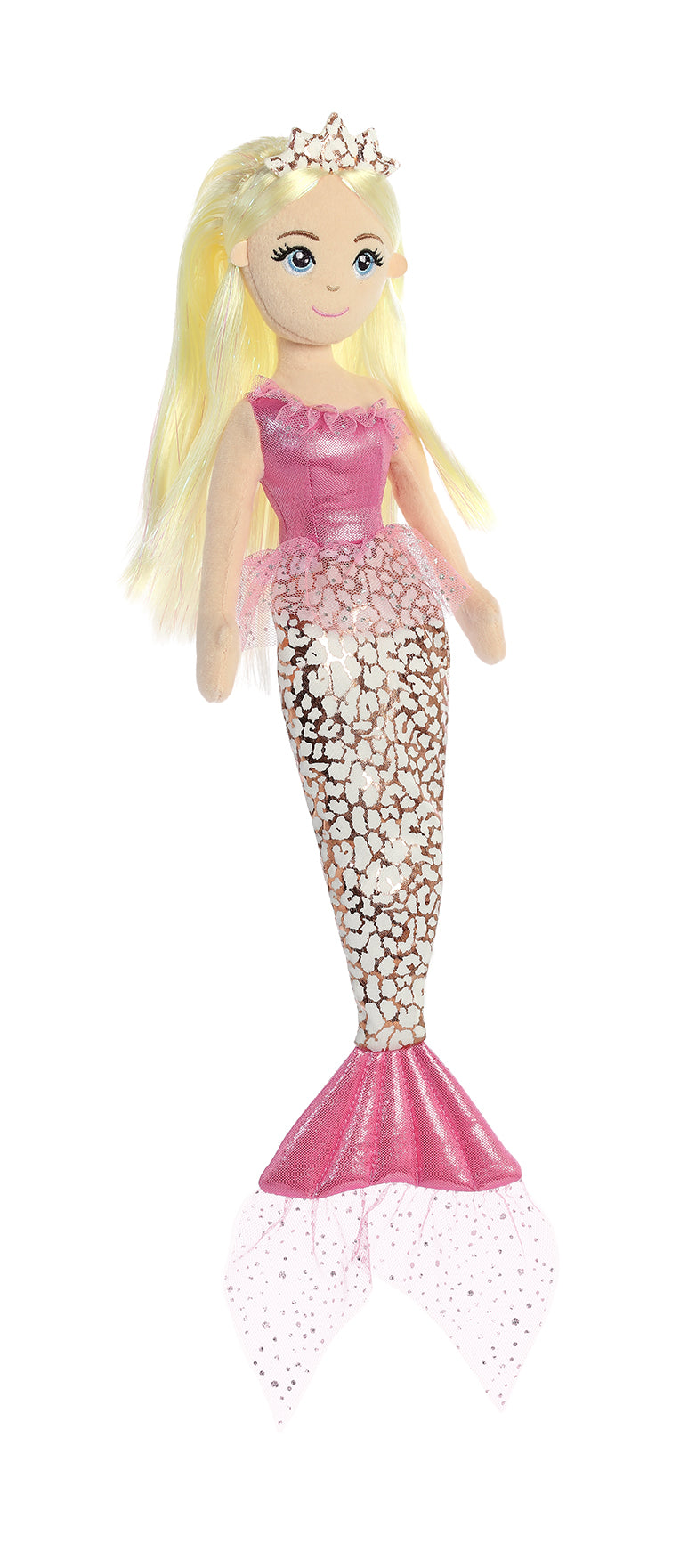 Aurora® - Sea Sparkles™ - 18" Jungle - Cheetah Pink