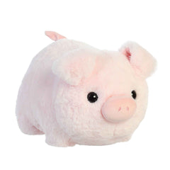 Cutie Pig plush Spudster by Aurora, soft pink plush merging pig features with a potato shape