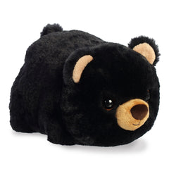 Briar Bear plush from the Spudsters Collection by Aurora, potato-shaped with a plush black body and sweet tan features