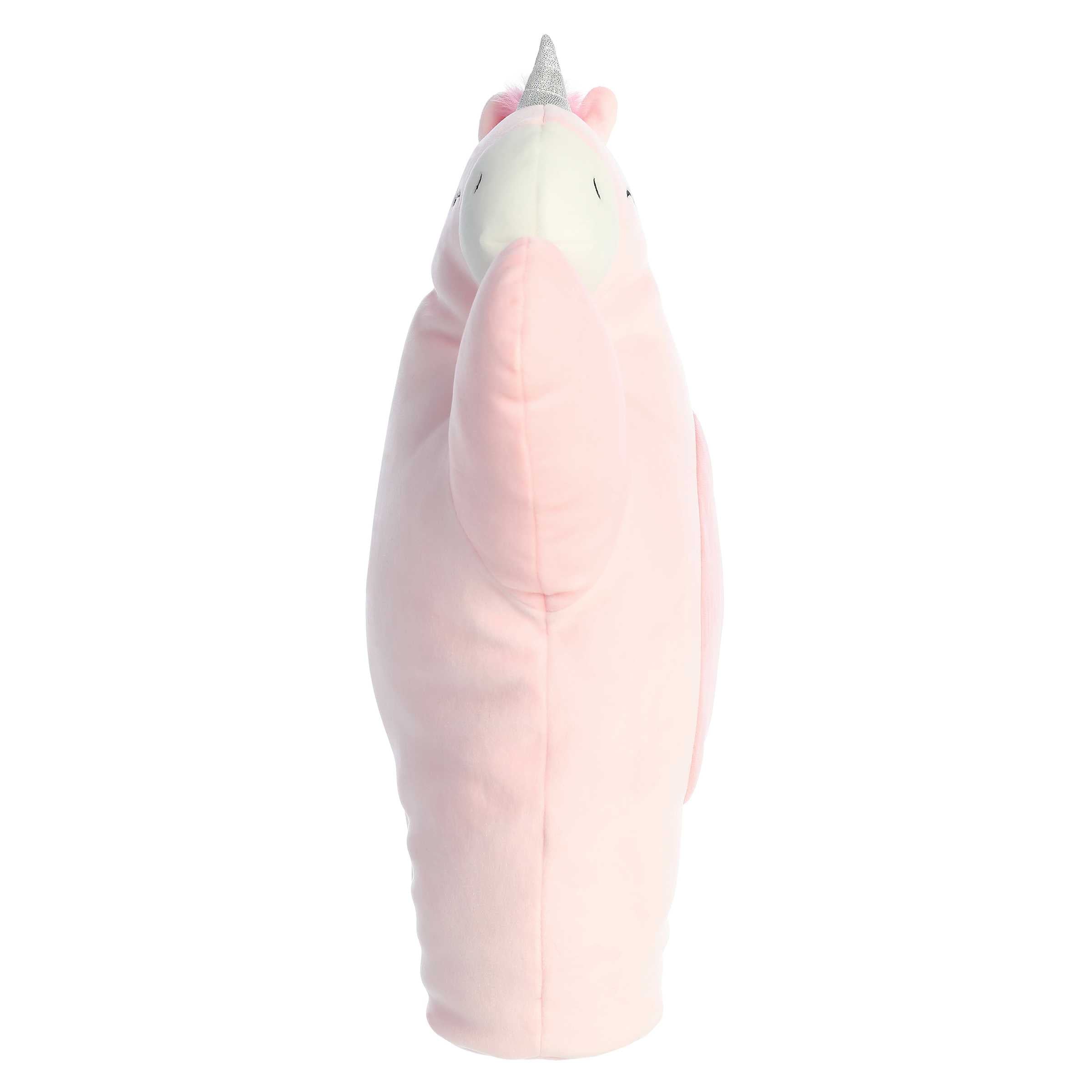 Aurora® - Spongecakes™ - Unicornio con glaseado rosa de 16"™