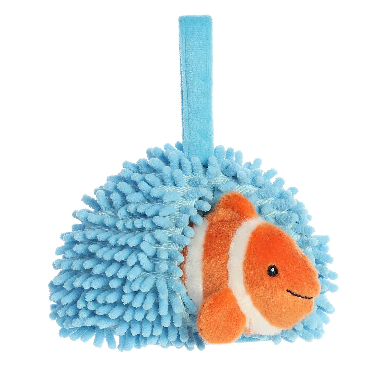 Coral Reef Clown Fish plush from Hideouts, offering cozy play and a creative marine hideout.