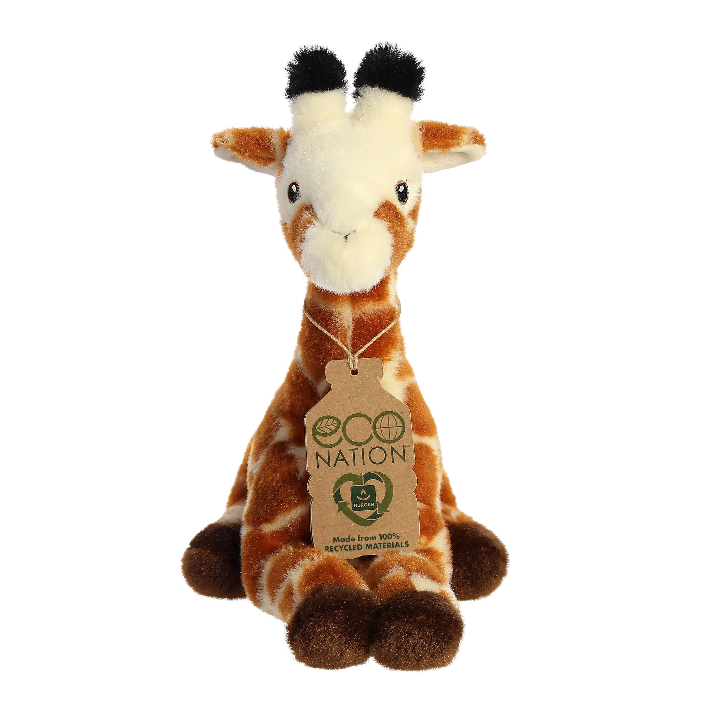 Giraffe Ã¢â‚¬â€œ Iconic Eco-Nation Stuffed Animals Ã¢â‚¬â€œ Aurora