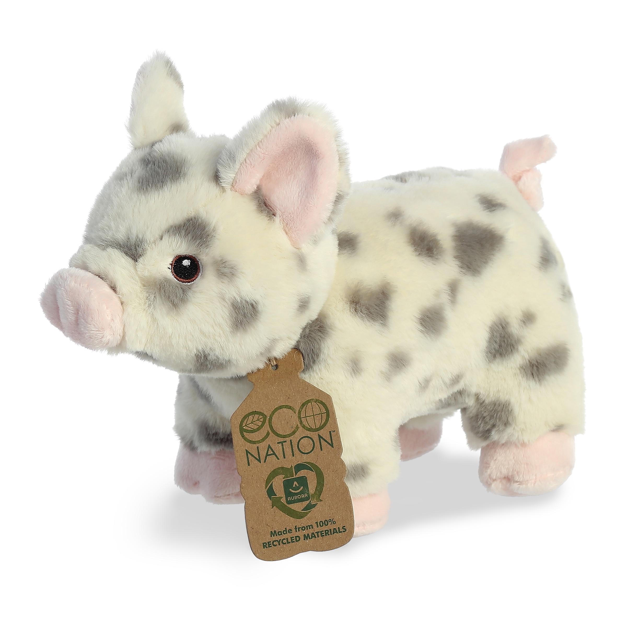 Spotted Pig Ã¢â‚¬â€œ Cuddly Eco-Nation Stuffed Animals Ã¢â‚¬â€œ