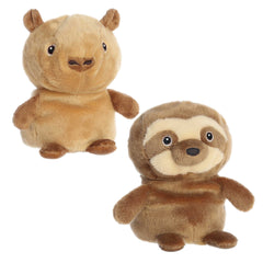 Aurora® - Eco Nation™ - Reversible Eco Pairs - 6.6" Capybara and Sloth