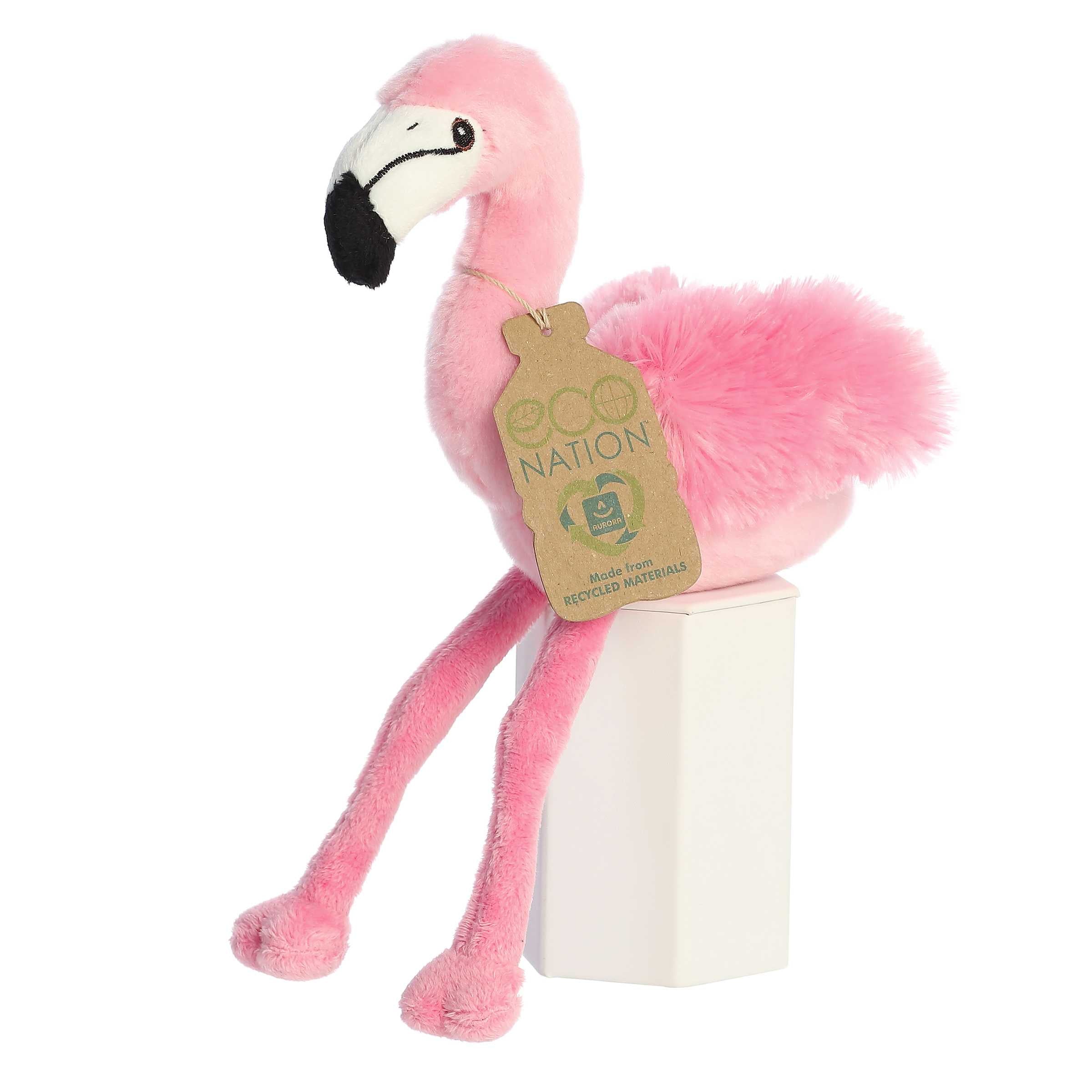 Aurora® - Eco Nation™ - Eco Softies™ - 8" Flamingo