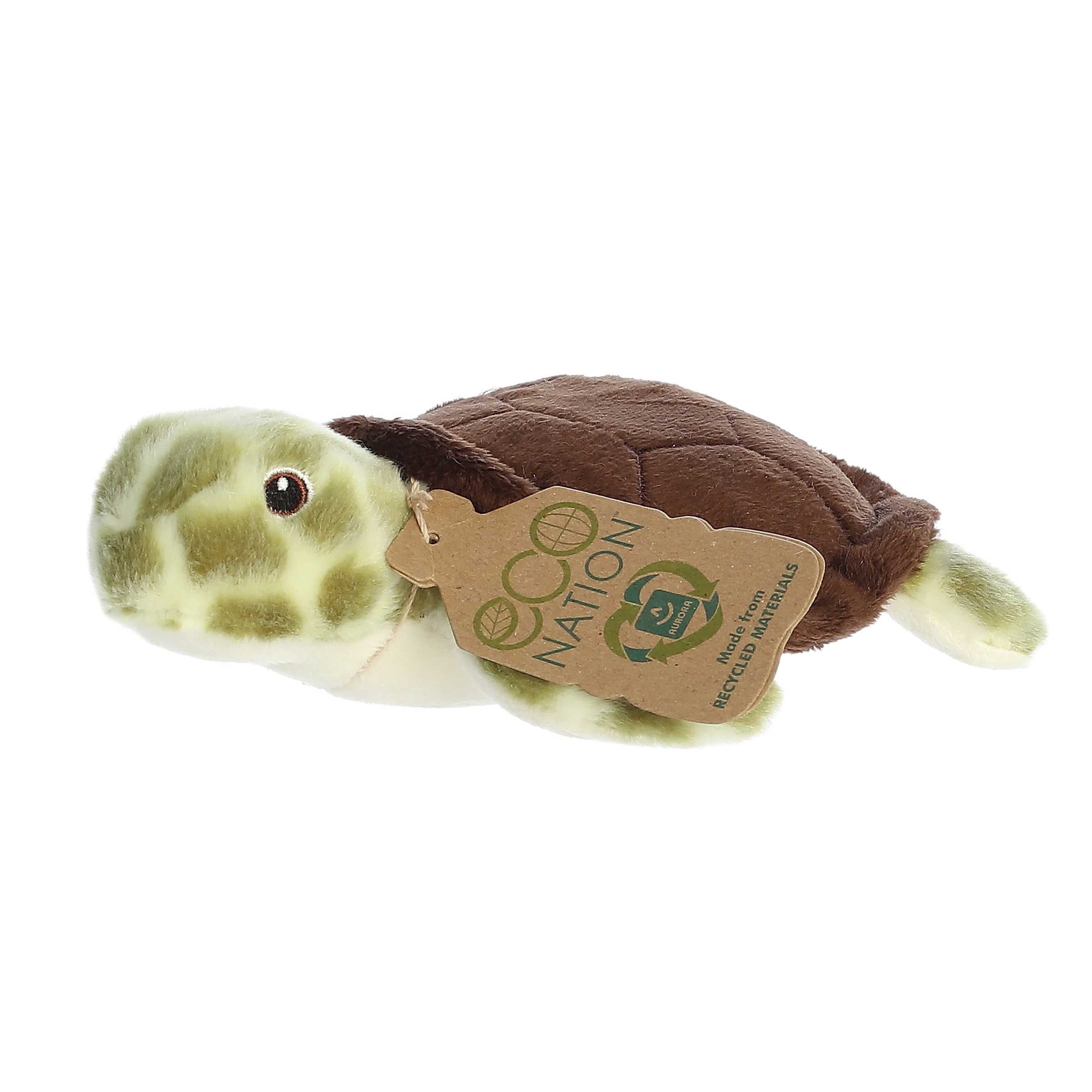 Aurora Eco-Friendly Eco Nation Baby Tiger Stuffed Animal - Environmental Consciousness - Recycled Materials - Orange 6 Inches Aurora Eco-Friendly Eco Nation Baby Tiger Stuffed Animal - Environmental Consciousness - Recycled Materials - Orange 6 Inches