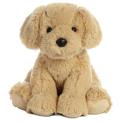 Aurora stuffed animals Golden Lab Plush with a soft golden coat and warm, welcoming expression, embodying loyalty.