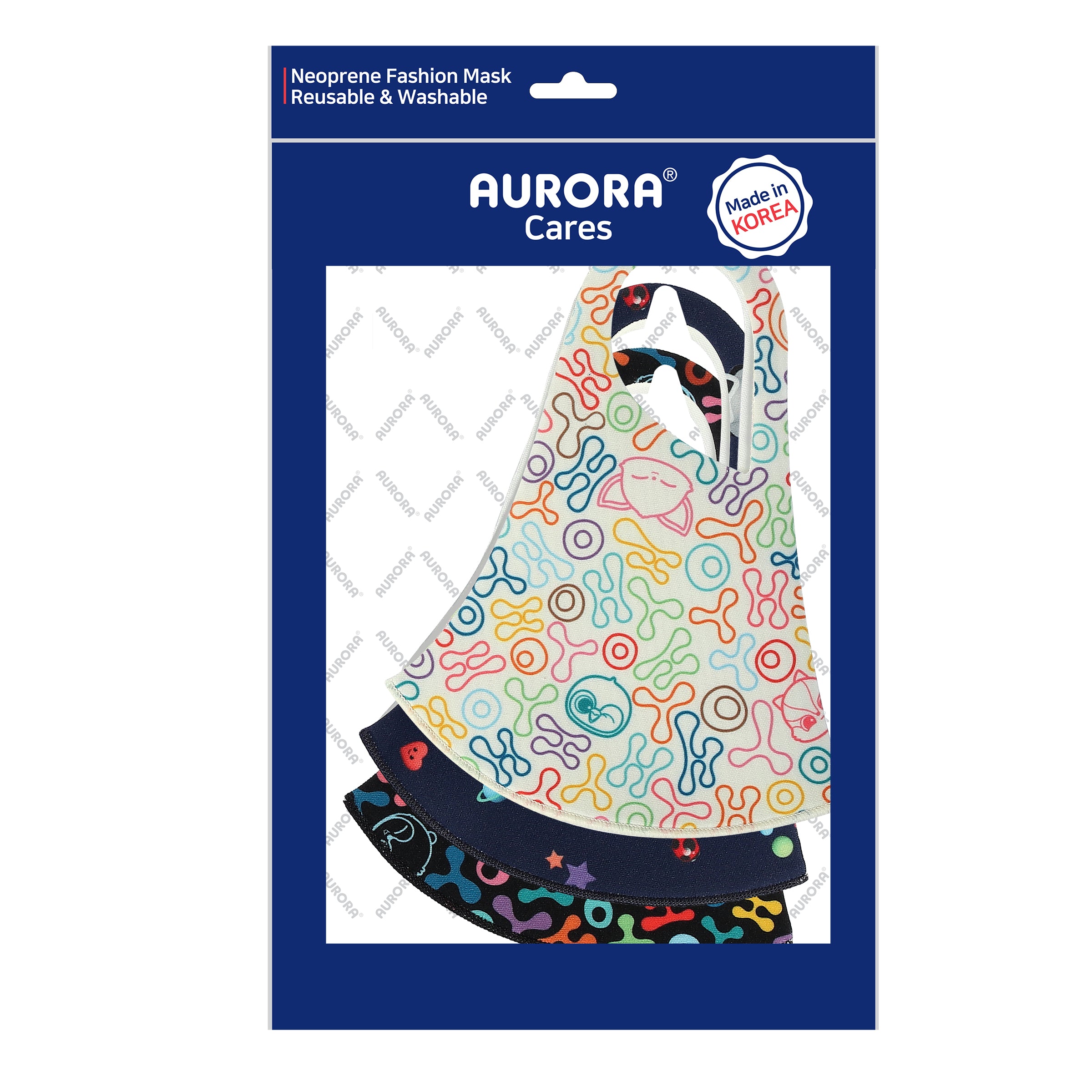 Aurora® - Yoohoo And Mask Together - Yoohoo Neoprene Masks