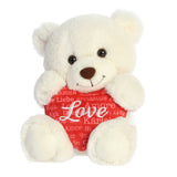Aurora® - Valentine - 8" Universal Love Bear™ - Ivory