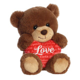 Aurora® - Valentine - 8" Universal Love Bear™ - Brown
