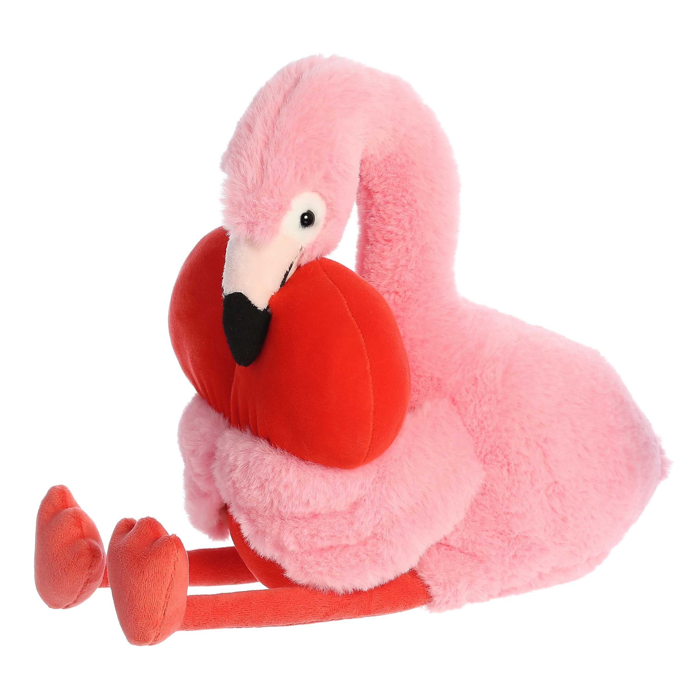 Aurora® - Valentine - Heart Huggers™ - 11" Fiora Flamingo™