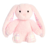 Aurora® - Spring - 9" Gingham Bunny - Pink