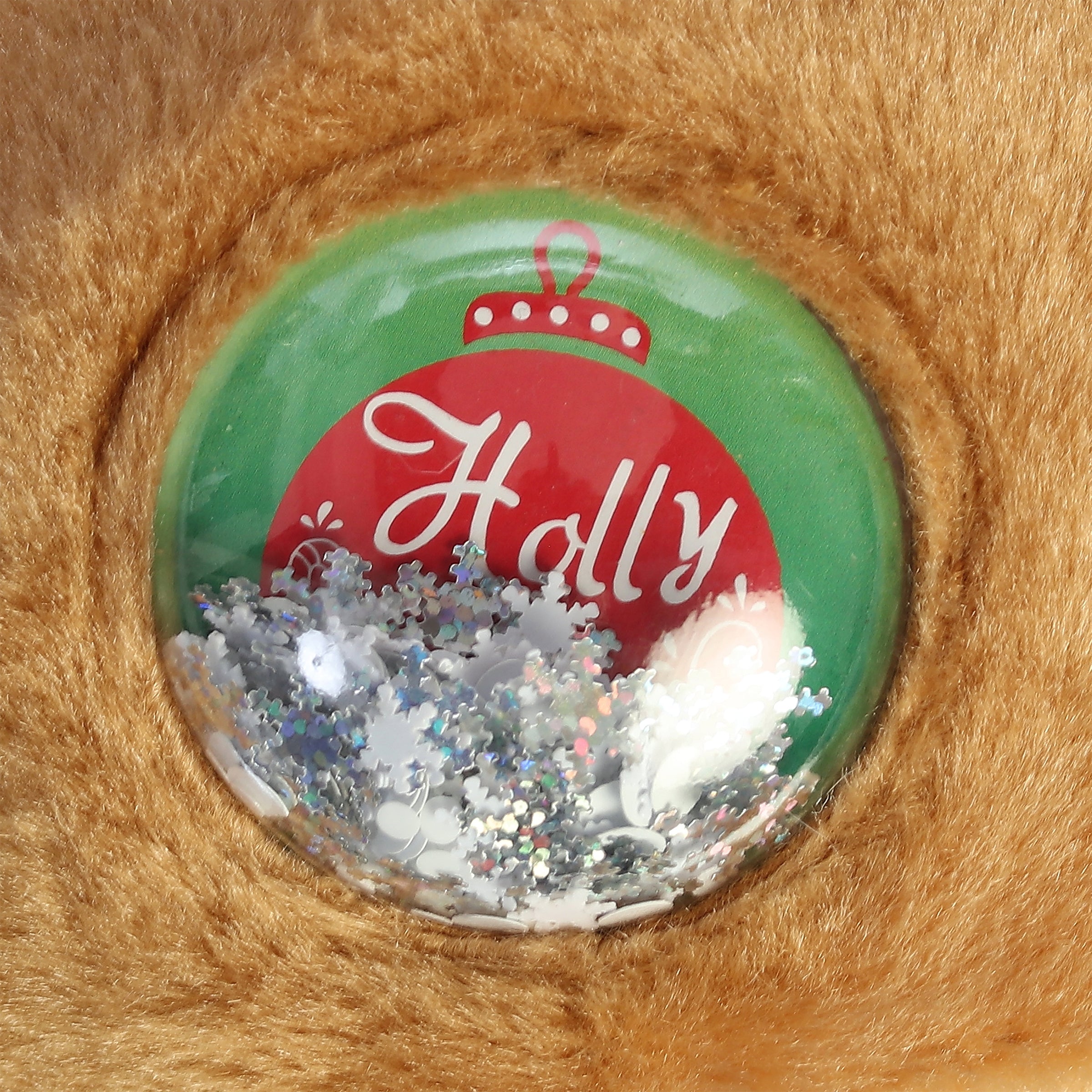 Aurora® - Holiday - Snowglobe Bellies™ - 5" Holly Jolly Gingerbread