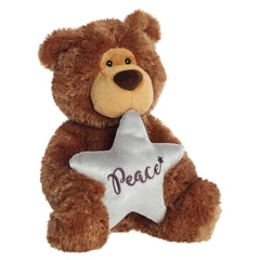Aurora® - Día festivo - Peace Bear™ de 12"