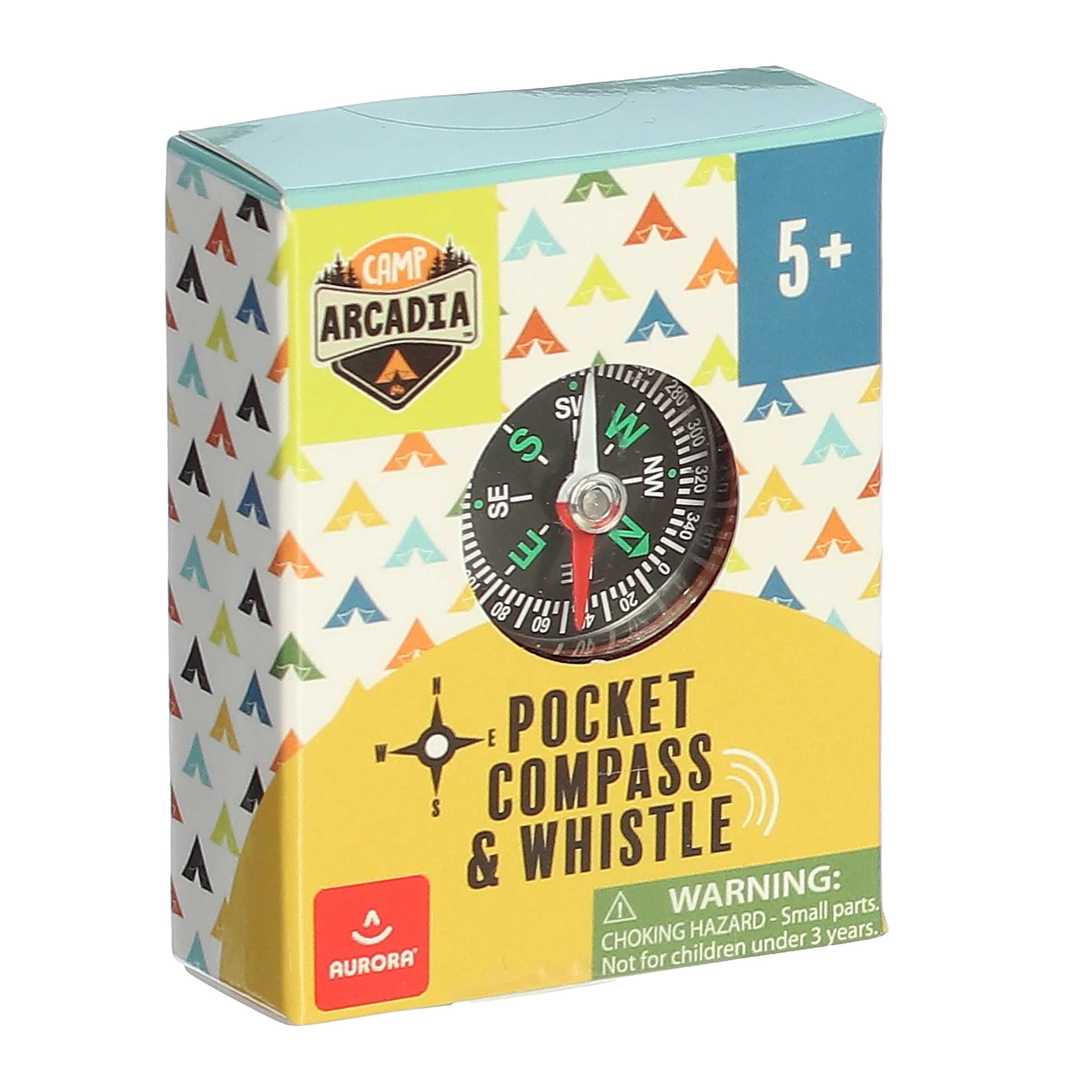 Aurora® Toys - Camp Arcadia™ - Pocket Compass & Whistle