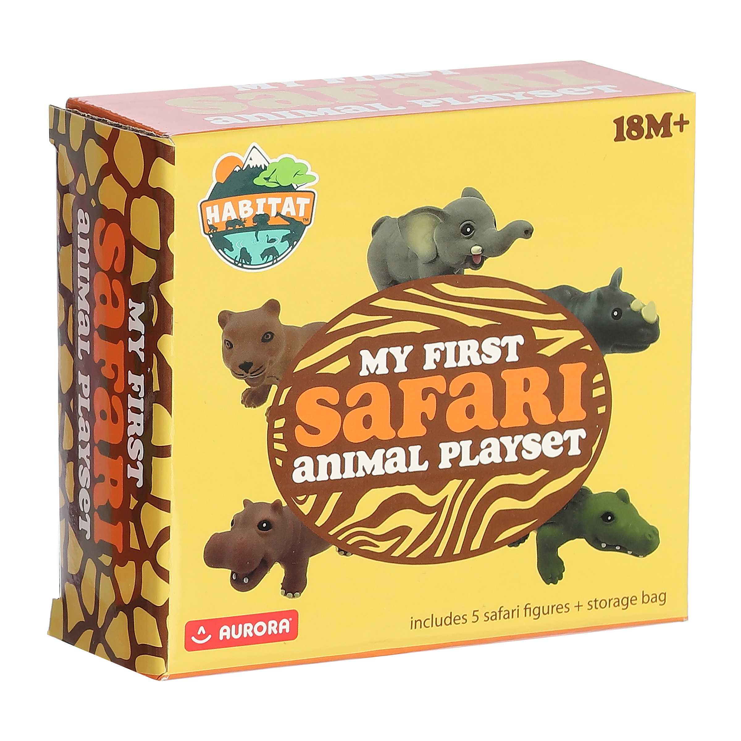 Aurora® Toys - Habitat™ - My First Safari Animal Playset